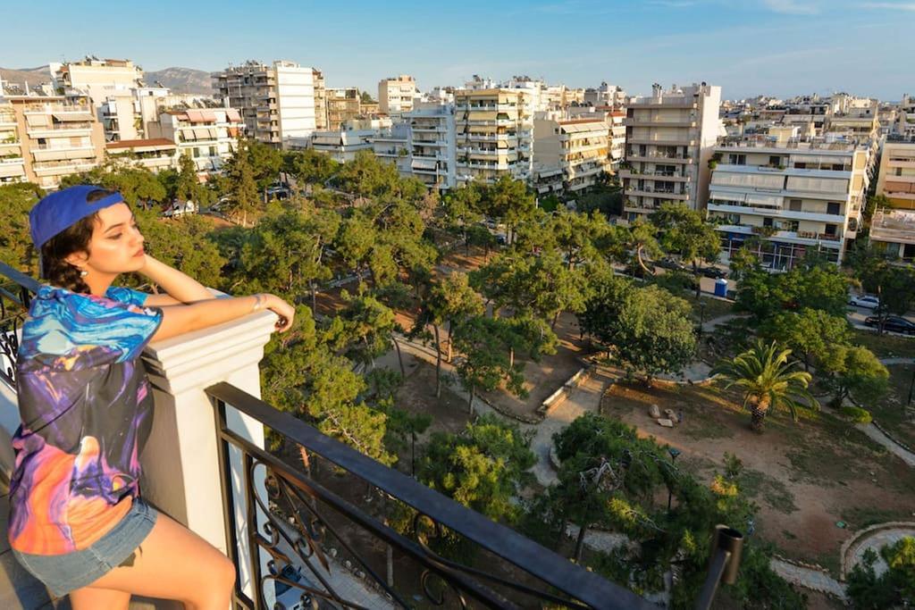 165 Sm Penthouse Maisonette Apartment Athen Exterior foto