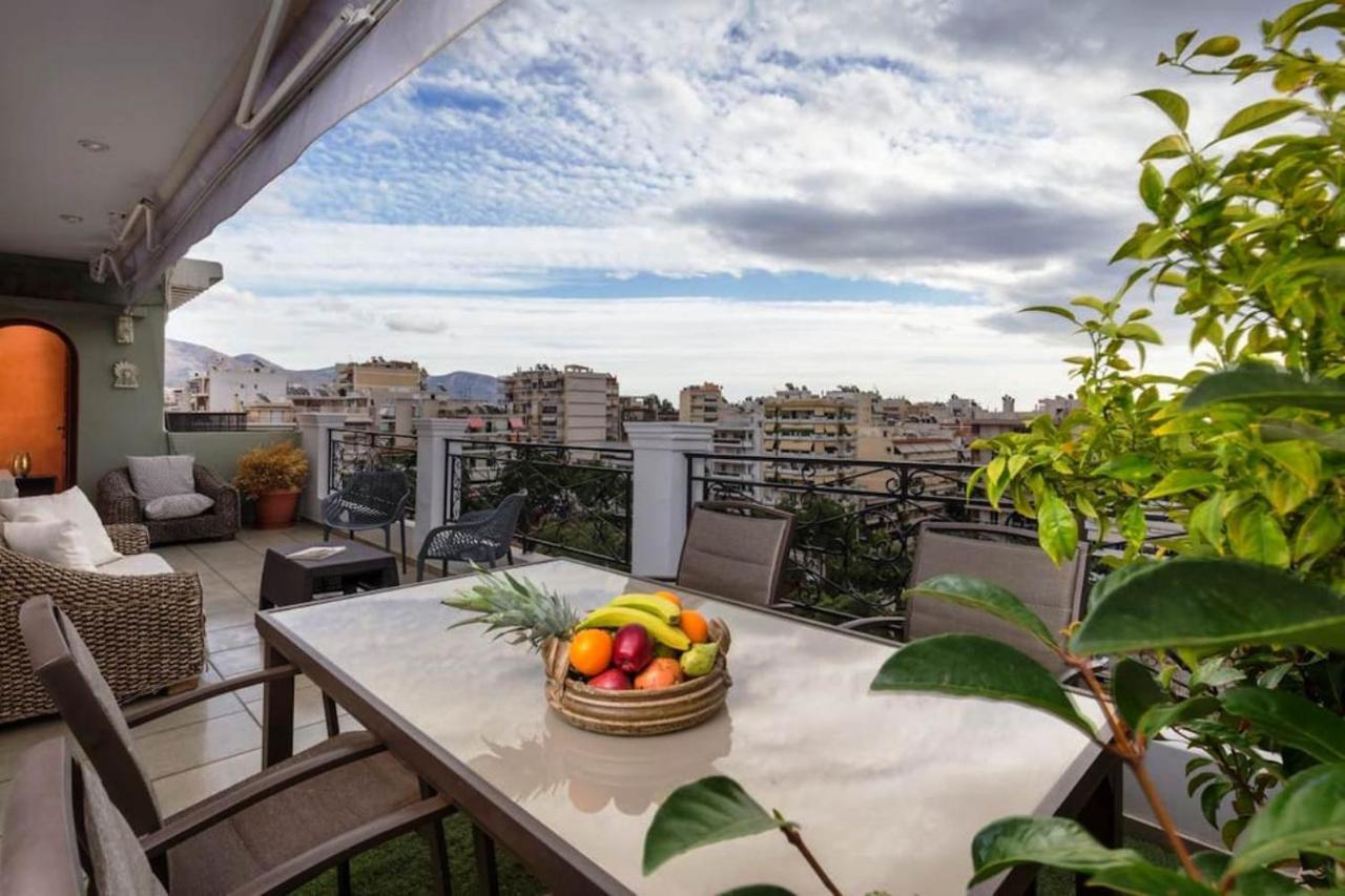 165 Sm Penthouse Maisonette Apartment Athen Exterior foto