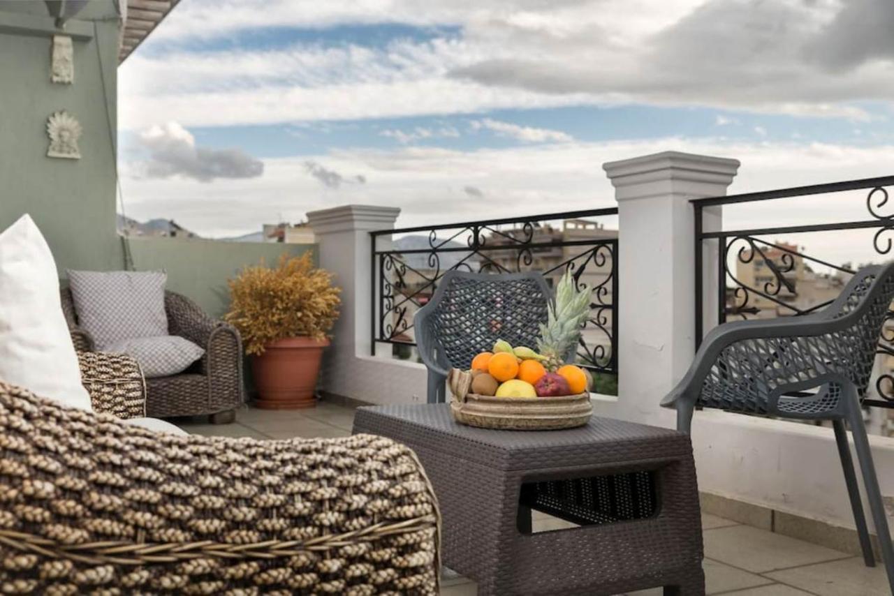 165 Sm Penthouse Maisonette Apartment Athen Exterior foto